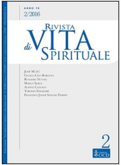 RIVISTA DI VITA SPIRITUALE (2016)