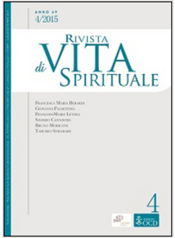 RIVISTA DI VITA SPIRITUALE (2015)