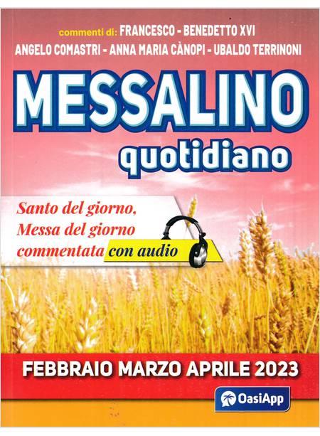 MESSALINO QUOTIDIANO FEBBRAIO-MARZO-APRILE 2023
