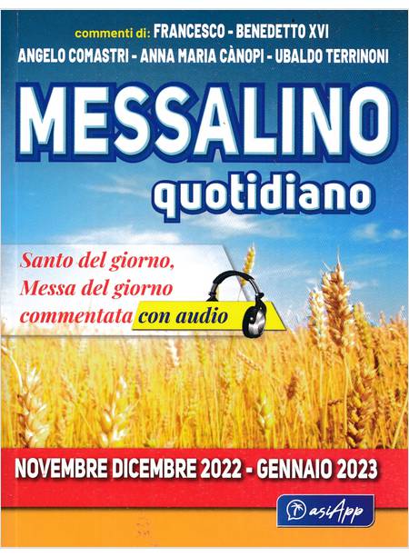 MESSALINO QUOTIDIANO NOVEMBRE-DICEMBRE 2022 GENNAIO 2023