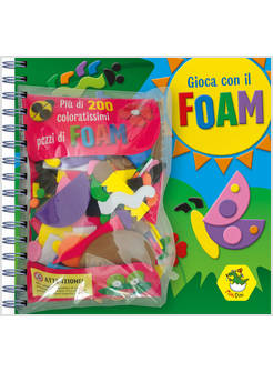 GIOCA CON IL FOAM CON PIU' DI 200 PEZZI DI FOAM