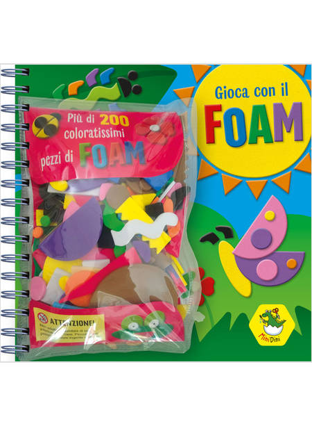 GIOCA CON IL FOAM CON PIU' DI 200 PEZZI DI FOAM