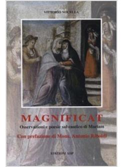 MAGNIFICAT OSSERVAZIONI E POESIE SUL CANTICO DI MARIAM