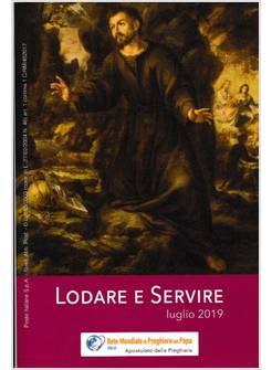 LODARE E SERVIRE LUGLIO 2019