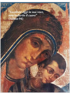 ASCOLTATE OGGI LA SUA VOCE 2020 CALENDARIO LITURGICO ICONA DI KIKO ARGUELLO