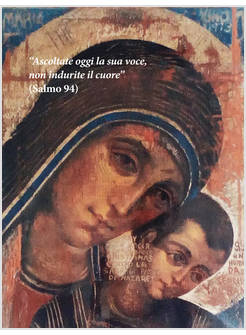 ASCOLTATE OGGI LA SUA VOCE 2022 CALENDARIO LITURGICO ICONA DI KIKO ARGUELLO