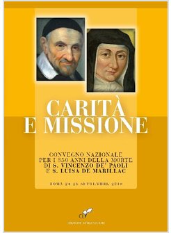 CARITA' E MISSIONE ATTI CONVEGNO 24-26 SETTEMBRE 2010