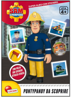 CASERMA DEI POMPIERI. SAM IL POMPIERE. CON ADESIVI (LA)