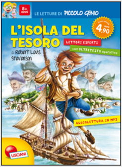 ISOLA DEL TESORO. CON AUDIOLETTURE MP3. LE LETTURE DI PICCOLO GENIO (L')
