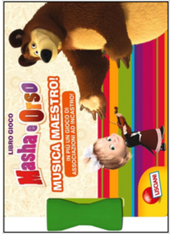MASHA E ORSO. MUSICA MAESTRO! CON 8 MINI PUZZLE