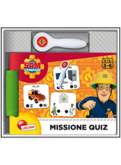 SAM IL POMPIERE. LIBRO QUIZ CON PENNA ELETTRONICA. CON GADGET