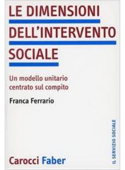 DIMENSIONI DELL'INTERVENTO SOCIALE (LE)