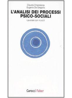 ANALISI DEI PROCESSI PSICO-SOCIALI (L')