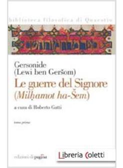 GERSONIDE. LE GUERRE DEL SIGNORE