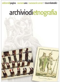 ARCHIVIO DI ETNOGRAFIA (2013). VOL. 1