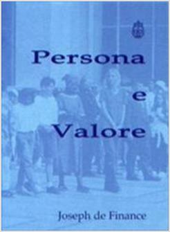 PERSONA E VALORE