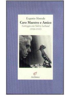 CARO MAESTRO E AMICO