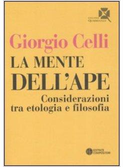 MENTE DELL'APE CONSIDERAZIONI TRA ETOLOGIA E FILOSOFIA (LA)