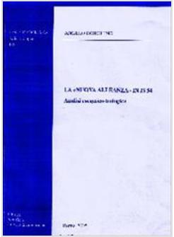 NUOVA ALLEANZA IN IS 54