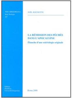 LA REMISSION DES PECHES DANS L'APOCALYPSE