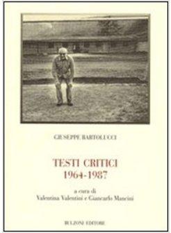 TESTI CRITICI 1964-1987