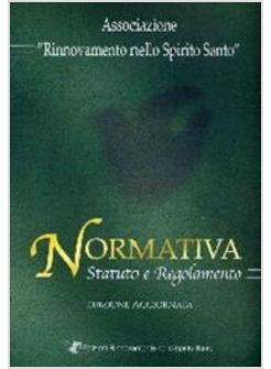 NORMATIVA, STATUTO E REGOLAMENTO