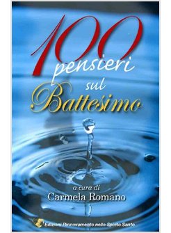 100 PENSIERI SUL BATTESIMO