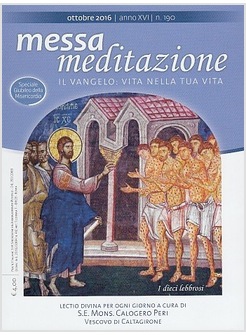 MESSA MEDITAZIONE OTTOBRE 2016