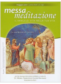 MESSA MEDITAZIONE. MAGGIO 2017