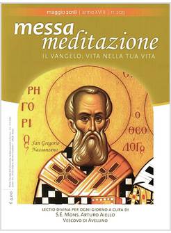 MESSA MEDITAZIONE MAGGIO 2018