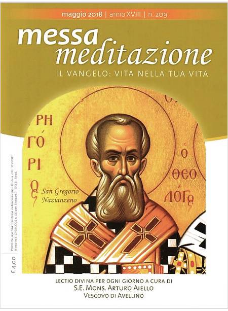 MESSA MEDITAZIONE MAGGIO 2018