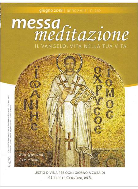 MESSA MEDITAZIONE GIUGNO 2018