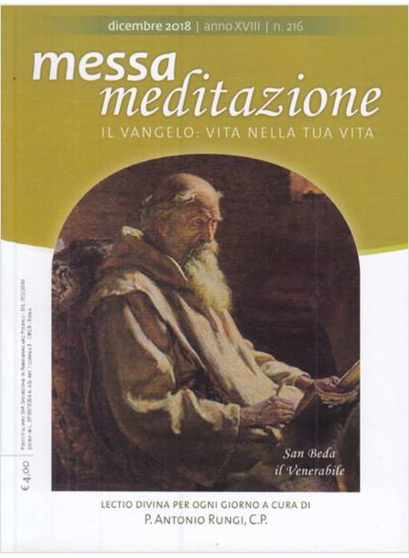 MESSA MEDITAZIONE DICEMBRE 2018