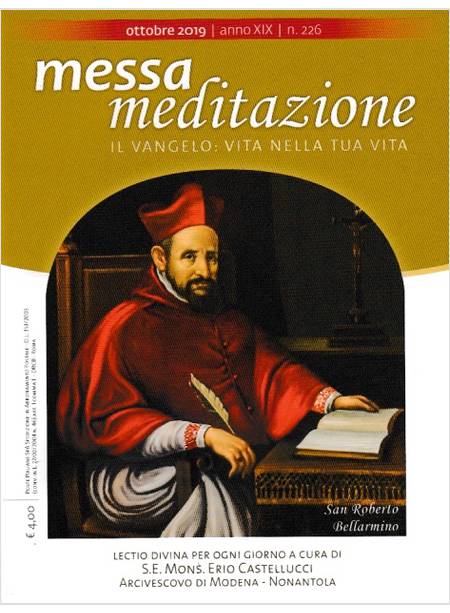 MESSA MEDITAZIONE OTTOBRE 2019