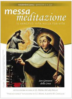 MESSA MEDITAZIONE NOVEMBRE 2019