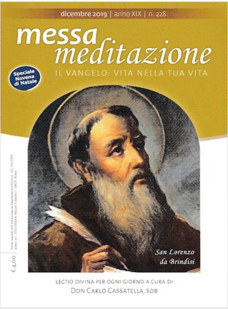 MESSA MEDITAZIONE DICEMBRE 2019