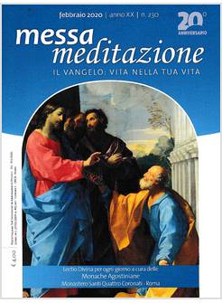 MESSA MEDITAZIONE FEBBRAIO 2020