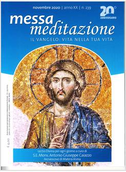 MESSA MEDITAZIONE NOVEMBRE 2020