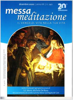 MESSA MEDITAZIONE DICEMBRE 2020