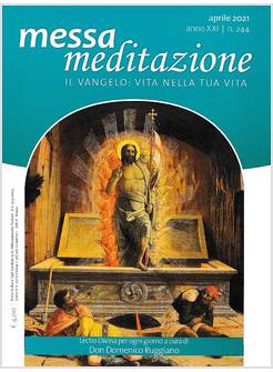 MESSA MEDITAZIONE APRILE 2021