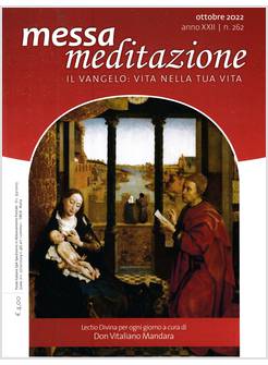 MESSA E MEDITAZIONE OTTOBRE 2022