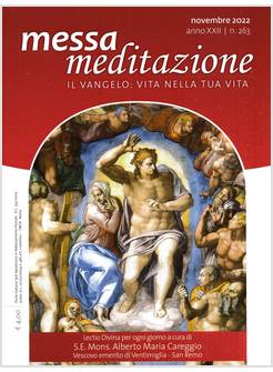 MESSA MEDITAZIONE NOVEMBRE 2022