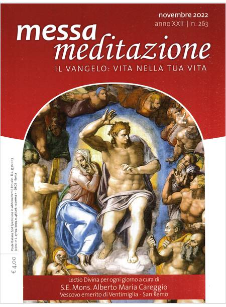 MESSA MEDITAZIONE NOVEMBRE 2022