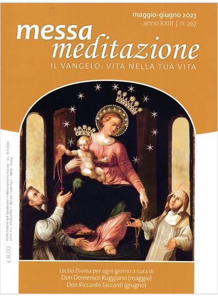 MESSA MEDITAZIONE MAGGIO GIUGNO 2023