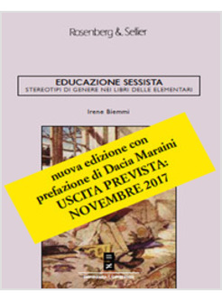 EDUCAZIONE SESSISTA. STEREOTIPI DI GENERE NEI LIBRI DELLE ELEMENTARI