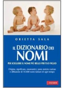 DIZIONARIO DEI NOMI (IL)