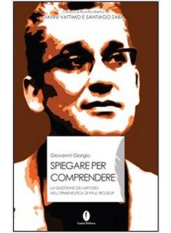 SPIEGARE PER COMPRENDERE 