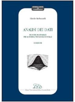 ANALISI DEI DATI TECNICHE MULTIVARIATE