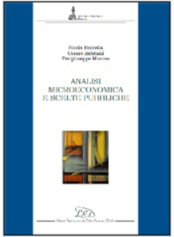 ANALISI MICROECONOMICA E SCELTE PUBBLICHE