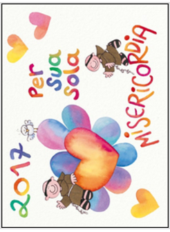 AGENDINA TASCABILE 2017 PER SUA SOLA MISERICORDIA